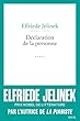 Déclaration de la personne