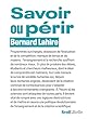 Savoir ou périr
