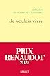 Je voulais vivre