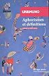 Aphorismes et définitions