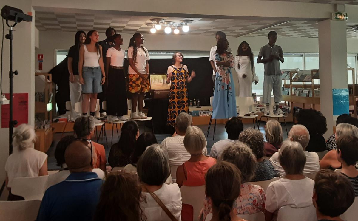 Théâtre à la médiathèque !