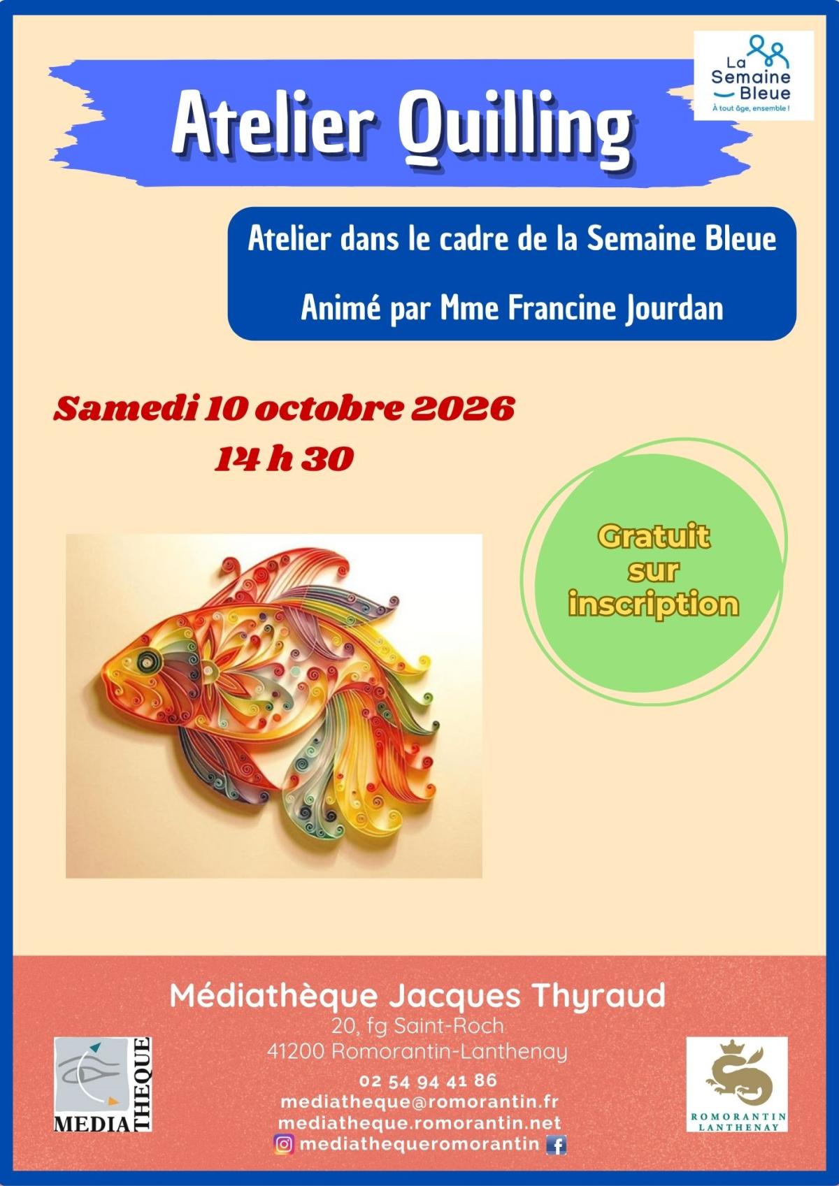 Atelier quilling