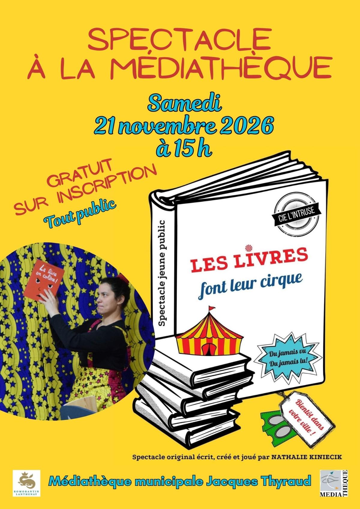 Les livres qui font leur cirque