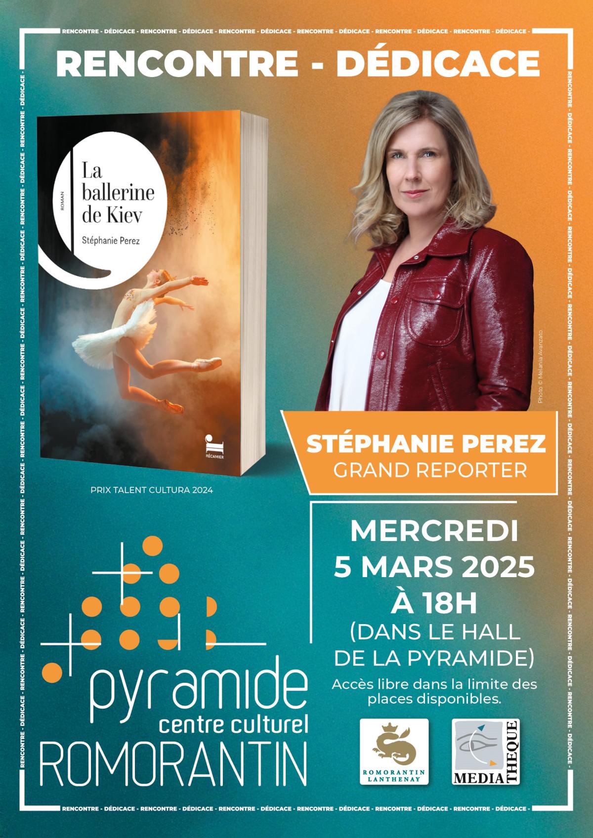 Rencontre-dédicace avec Stéphanie Perez