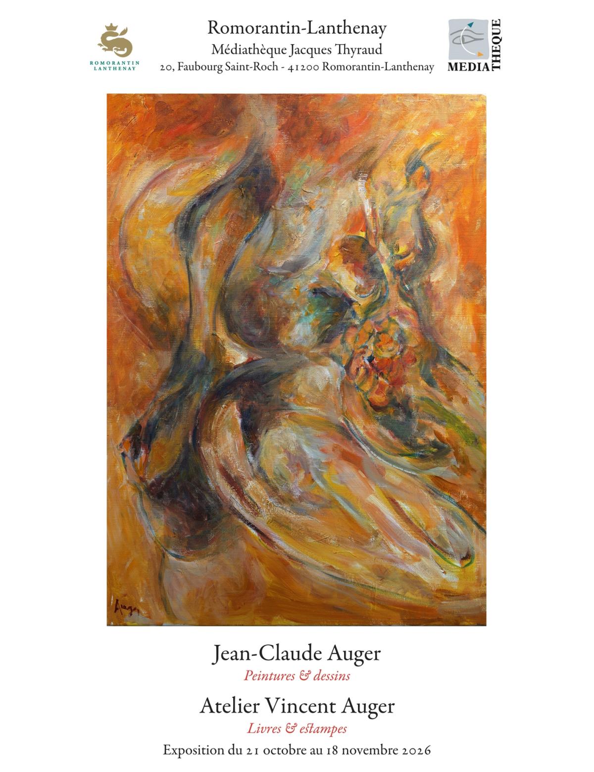 Exposition Jean-Claude Auger & Atelier Vincent Auger