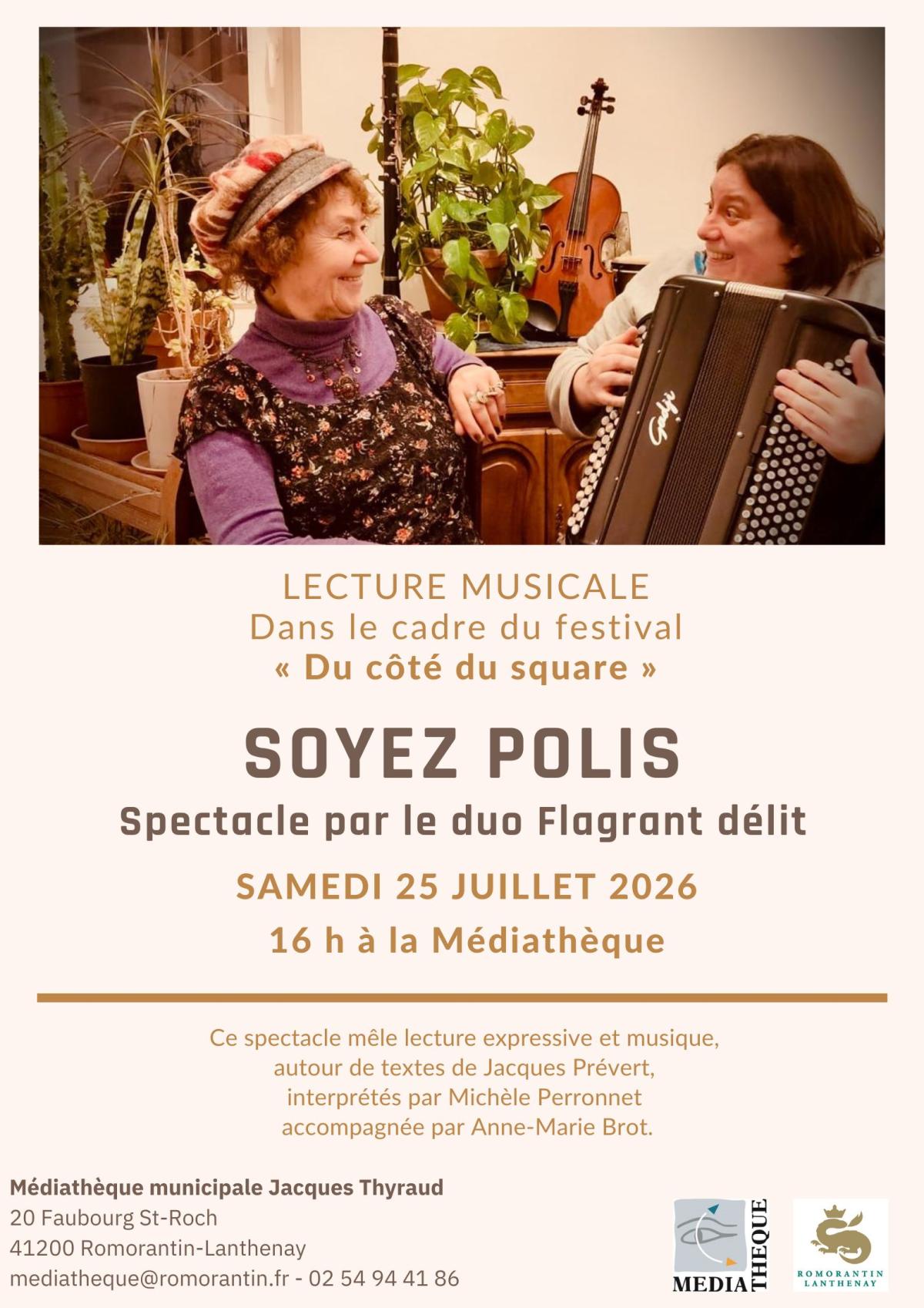 Soyez polis