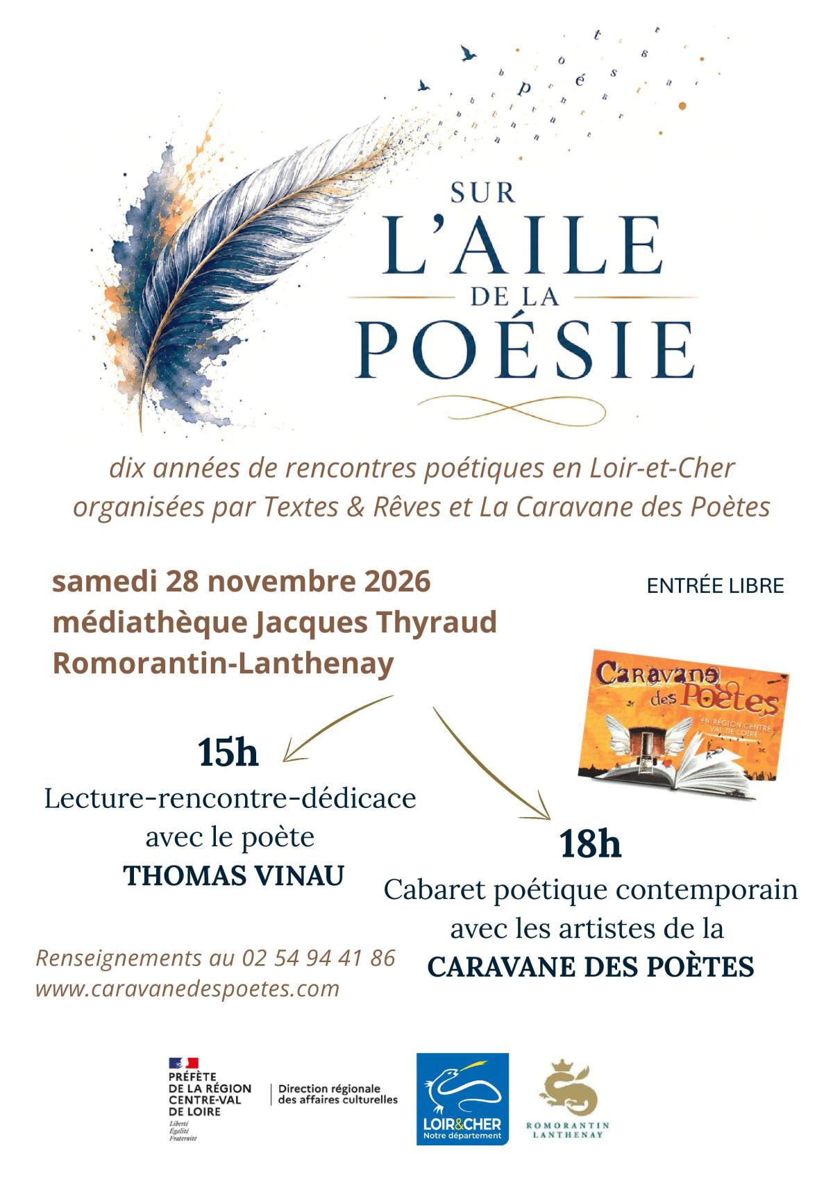 Sur l’Aile de la Poésie