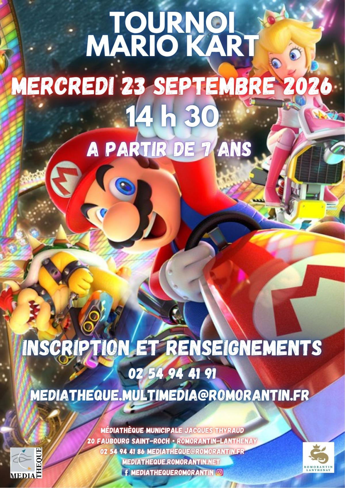 Tournoi Mario Kart